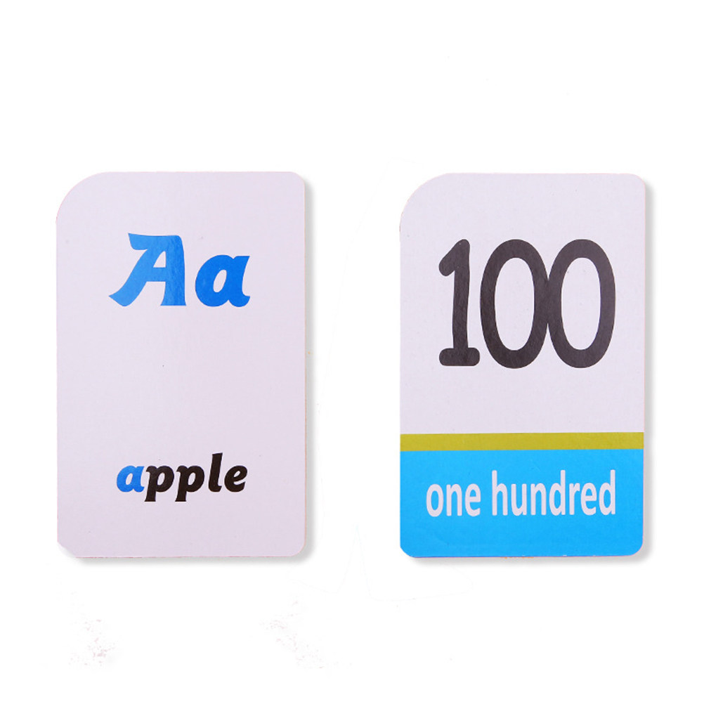 Abc Kids Early Education - ชุดบัตรคำศัพท์ตัวเลข 51 ชุด + ชุดบัตรคำศัพท์ตัวอักษร 52