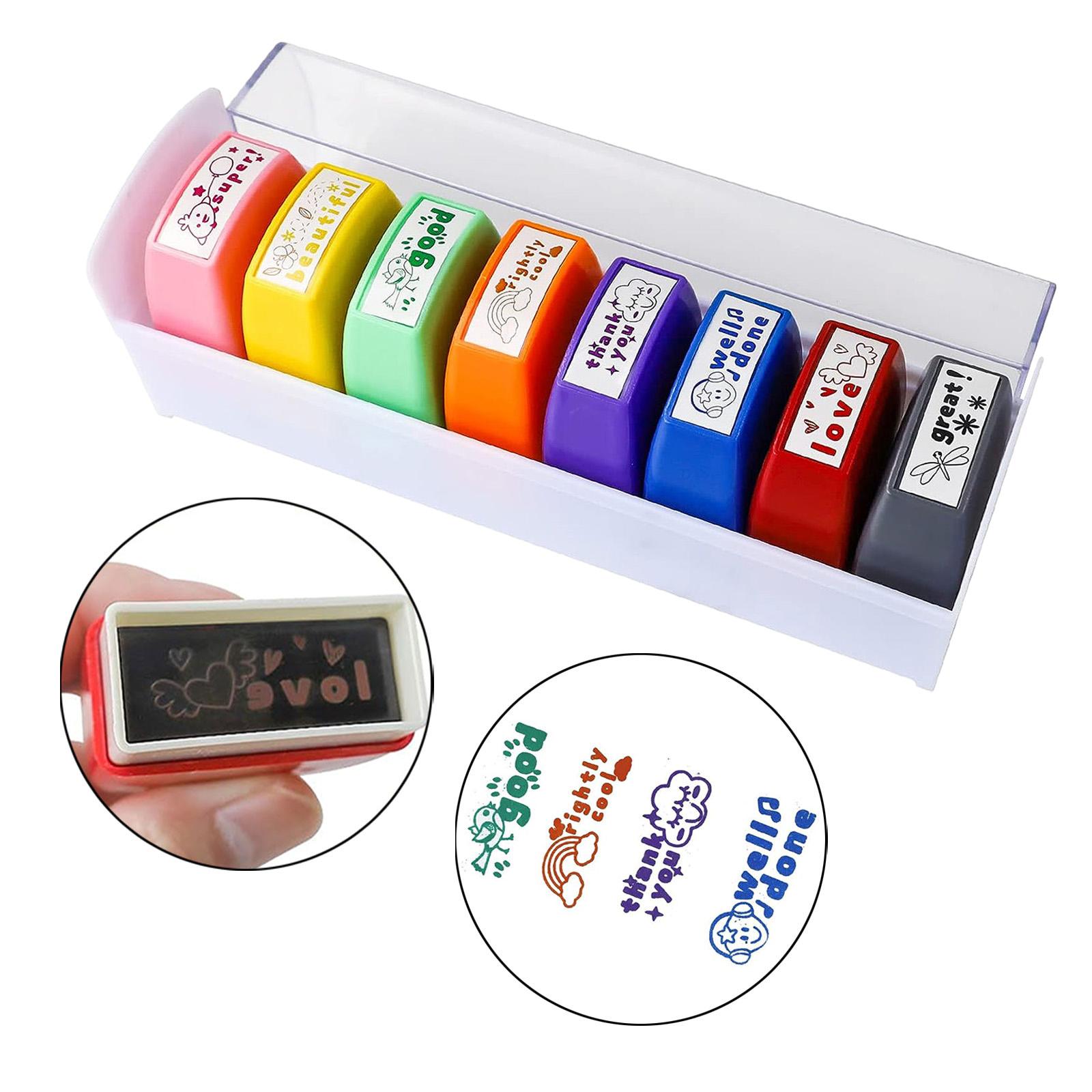 ชุดแสตมป์8X สำหรับครูที่ให้กำล - Kids Education Motivation บทวิจารณ์และราคา