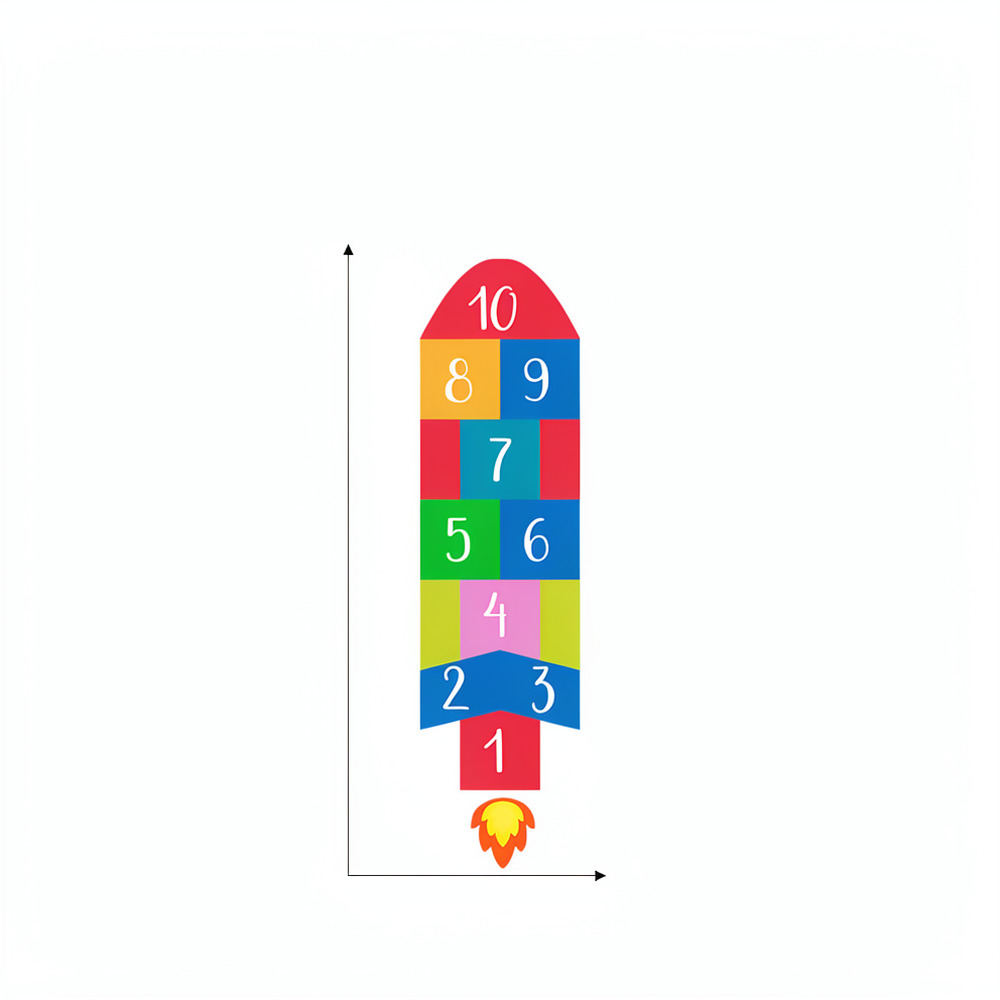 สติกเกอร์ติดผนังรูปจรวดสร้างสร - Kids Education Activities บทวิจารณ์และราคา